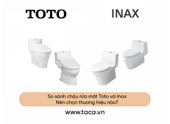 So sánh bàn cầu TOTO và INAX: Nên chọn loại nào tốt hơn?